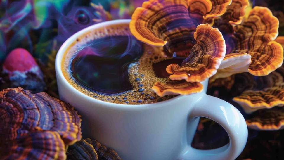 coffee with medicinal mushrooms