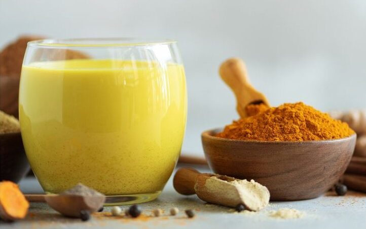 Indulge in a delicious cup of Cordyceps Golden Milk Tea